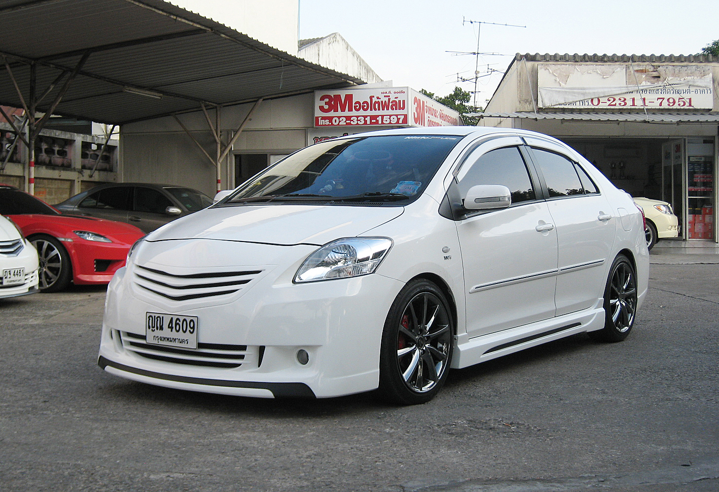 ชุดแต่ง Vios2007-2012 รุ่น Viper